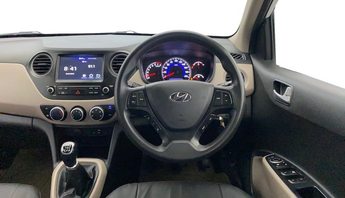 2018 Hyundai Grand i10 SPORTZ 1.2 KAPPA VTVT, CNG, Manual, 92,587 km, Steering Wheel Close Up