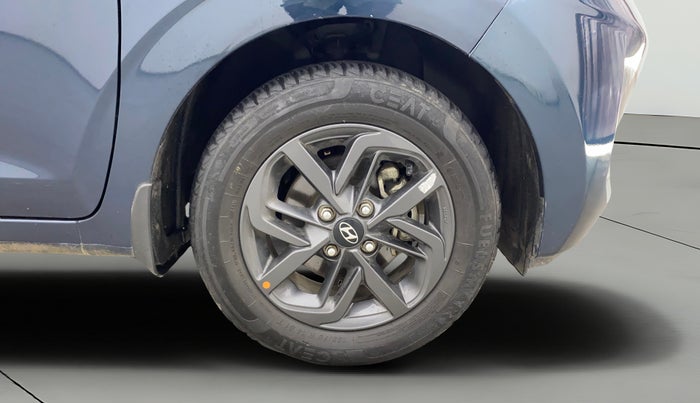 2021 Hyundai GRAND I10 NIOS SPORTZ AMT 1.2 KAPPA VTVT, Petrol, Automatic, 22,653 km, Right Front Wheel