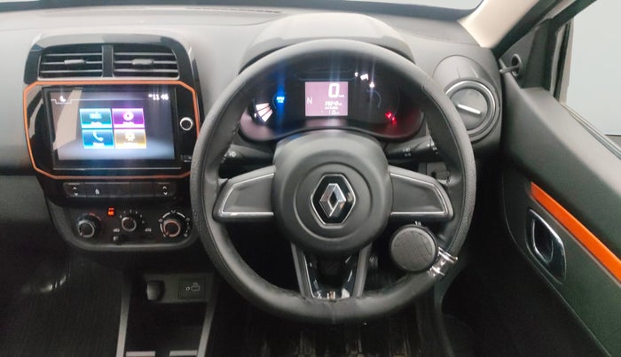 2021 Renault Kwid CLIMBER 1.0 AMT (O), Petrol, Automatic, 28,242 km, Steering Wheel Close Up