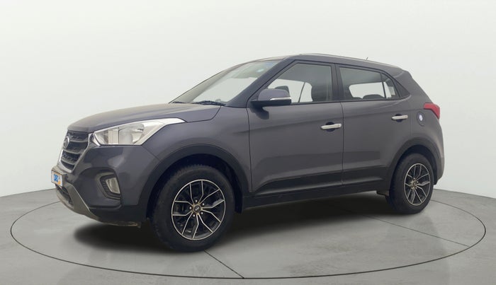 2019 Hyundai Creta E PLUS 1.6 PETROL, Petrol, Manual, 47,762 km, Left Front Diagonal