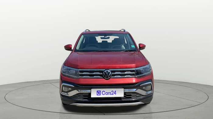 2022 Volkswagen TAIGUN TOPLINE 1.0 TSI AT, Petrol, Automatic, 24,835 km, Front