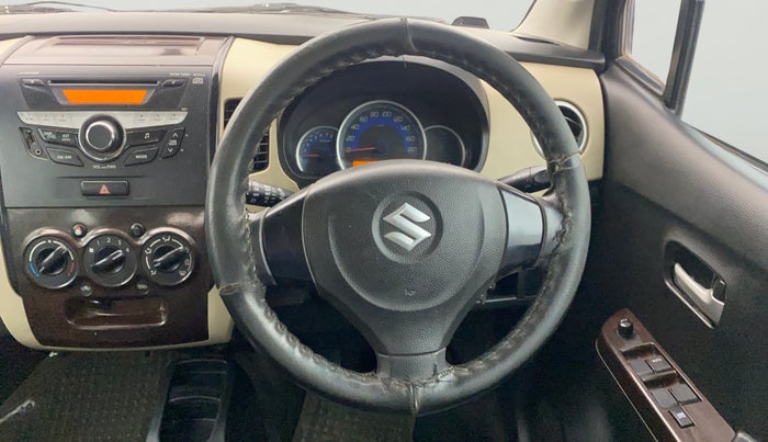 2018 Maruti Wagon R 1.0 VXI, Petrol, Manual, 78,232 km, Steering Wheel Close Up