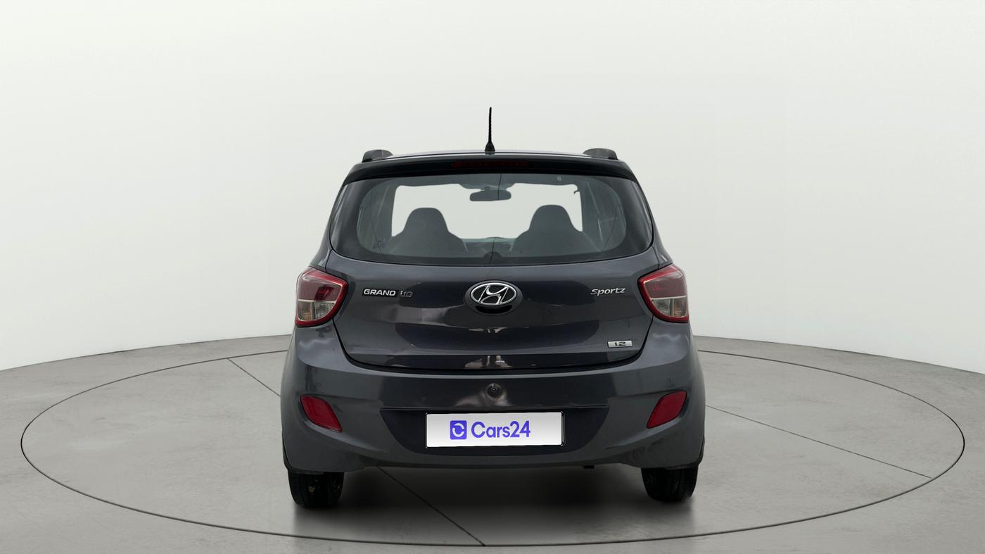2014 Hyundai Grand i10 SPORTZ 1.2 KAPPA VTVT, Petrol, Manual, 1,30,392 km, Back/Rear