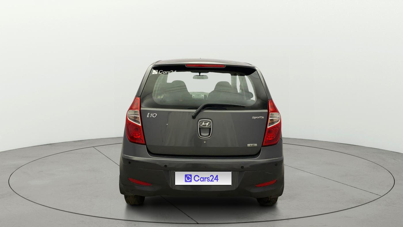 2013 Hyundai i10 SPORTZ 1.2, Petrol, Manual, 70,789 km, Back/Rear