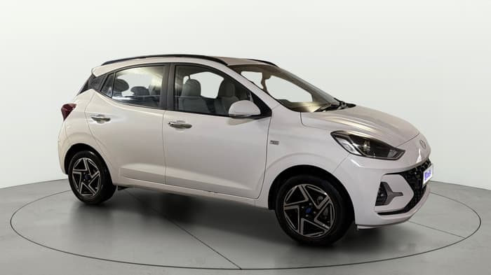 2023 Hyundai GRAND I10 NIOS ASTA AMT 1.2 KAPPA VTVT, Petrol, Automatic, 13,933 km, Right Front Diagonal