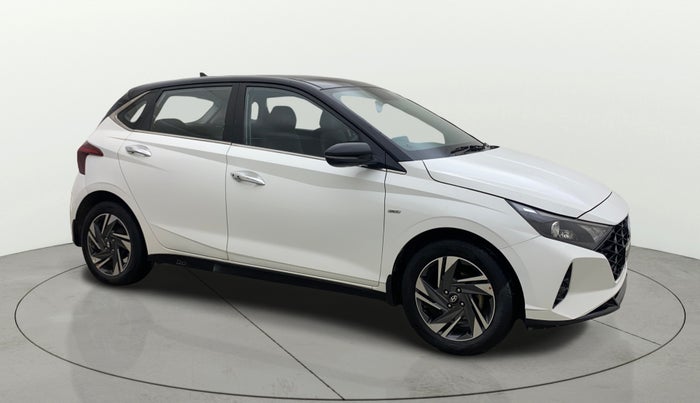 2022 Hyundai NEW I20 Asta (O) 1.0 Turbo DCT Dual Tone, Petrol, Automatic, 44,462 km, Right Front Diagonal
