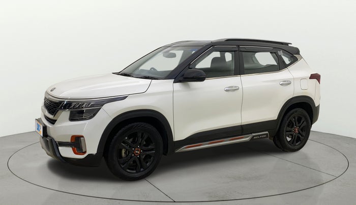 2021 KIA SELTOS HTX ANNIVERSARY EDITION 1.5 PETROL IVT, Petrol, Automatic, 86,969 km, Left Front Diagonal