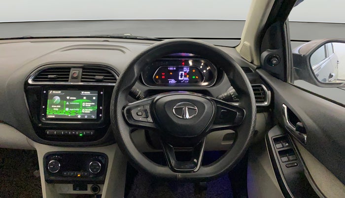 2023 Tata TIGOR XZ PLUS CNG, CNG, Manual, 87,514 km, Steering Wheel Close Up