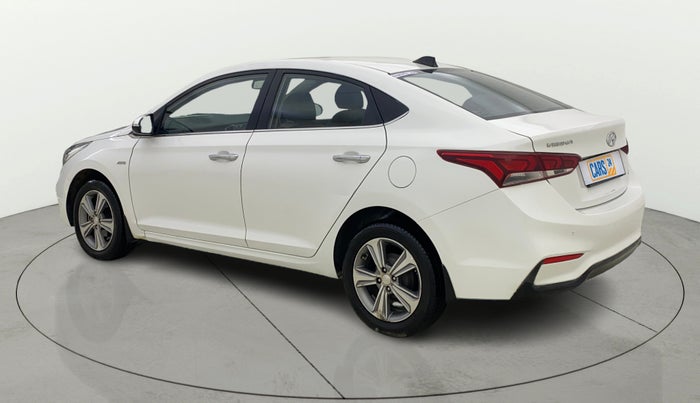 2017 Hyundai Verna 1.6 VTVT SX (O) AT, Petrol, Automatic, 71,150 km, Left Back Diagonal