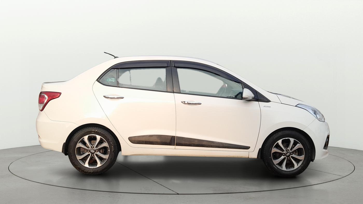 2014 Hyundai Xcent SX AT 1.2 (O), Petrol, Automatic, 78,893 km, Right Side View