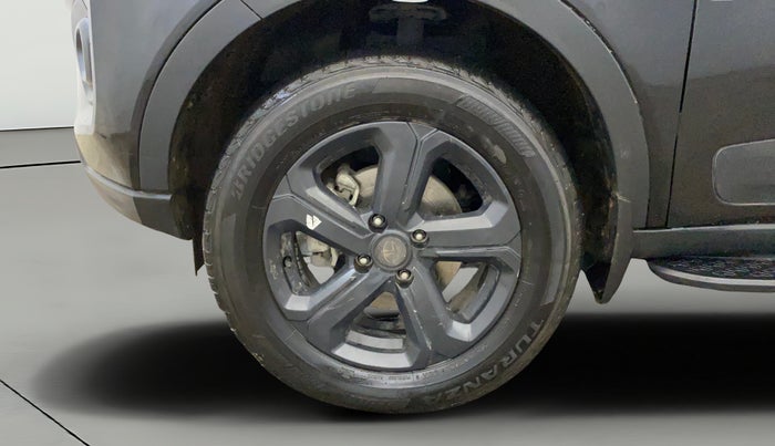 2022 Tata NEXON XZ PLUS PETROL DARK EDITION, Petrol, Manual, 15,038 km, Left Front Wheel