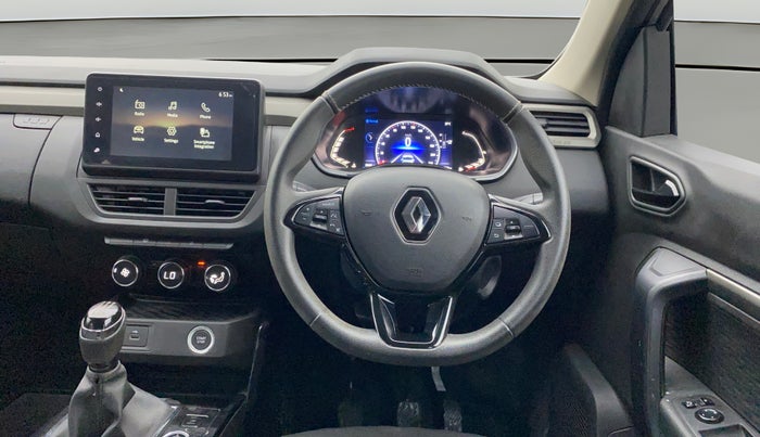 2021 Renault Kiger RXZ TURBO MT DUAL TONE, Petrol, Manual, 24,590 km, Steering Wheel Close Up