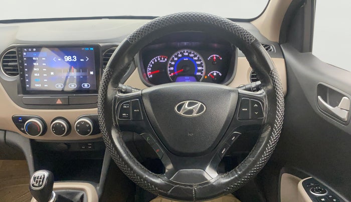 2016 Hyundai Grand i10 ASTA 1.2 KAPPA VTVT, Petrol, Manual, 39,954 km, Steering Wheel Close Up