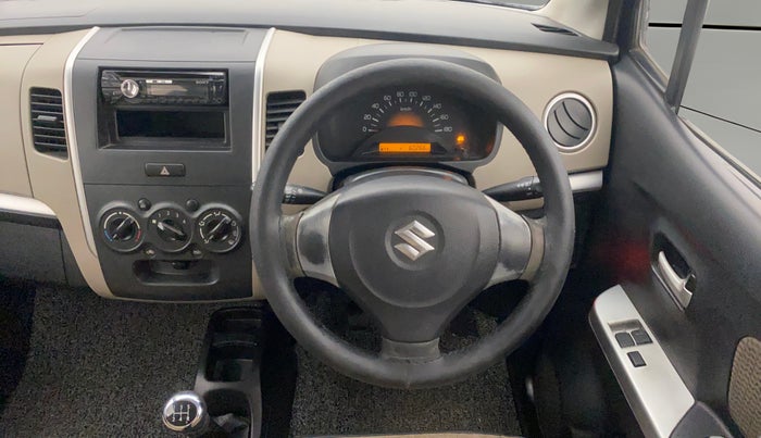 2013 Maruti Wagon R 1.0 LXI CNG, CNG, Manual, 60,259 km, Steering Wheel Close Up