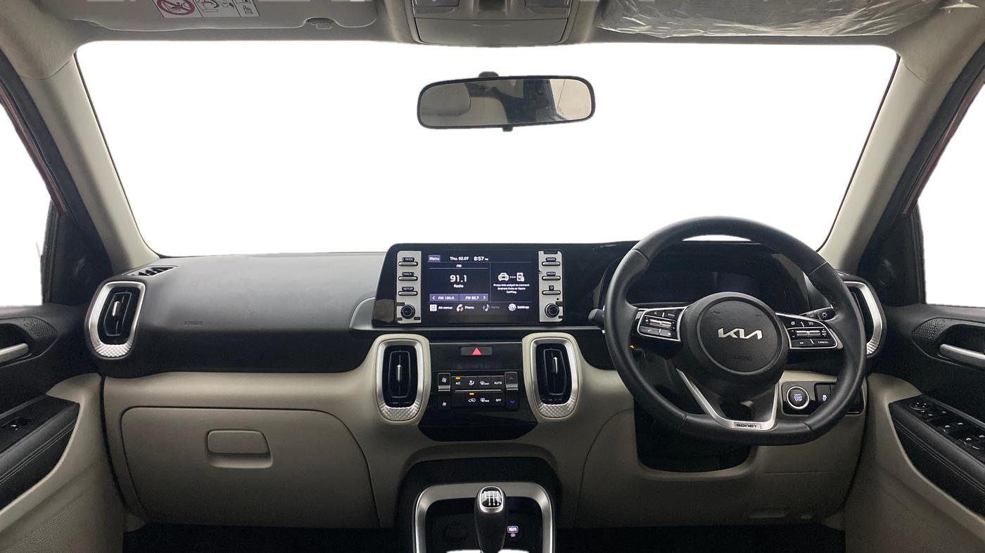 2022 KIA SONET HTX 1.0 IMT, Petrol, Manual, 29,762 km, Dashboard