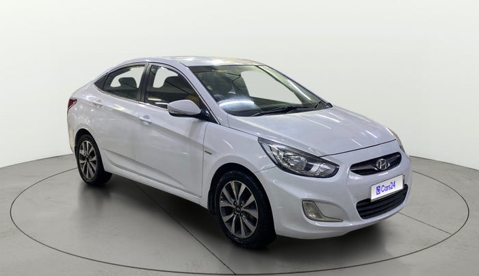 2014 Hyundai Verna FLUIDIC 1.6 CRDI SX, Diesel, Manual, 1,11,484 km, Right Front Diagonal