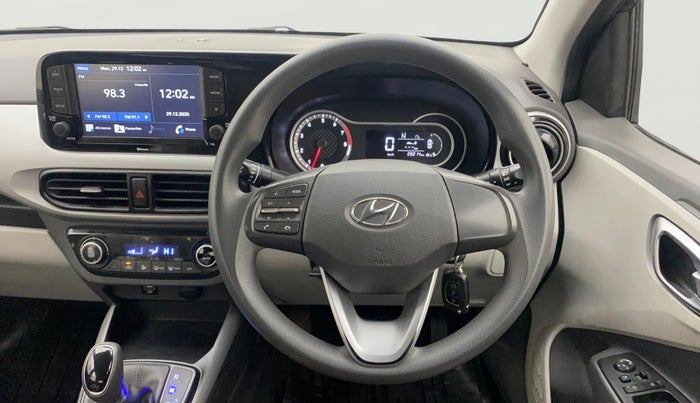 2020 Hyundai GRAND I10 NIOS SPORTZ AMT 1.2 KAPPA VTVT, Petrol, Automatic, 28,213 km, Steering Wheel Close Up