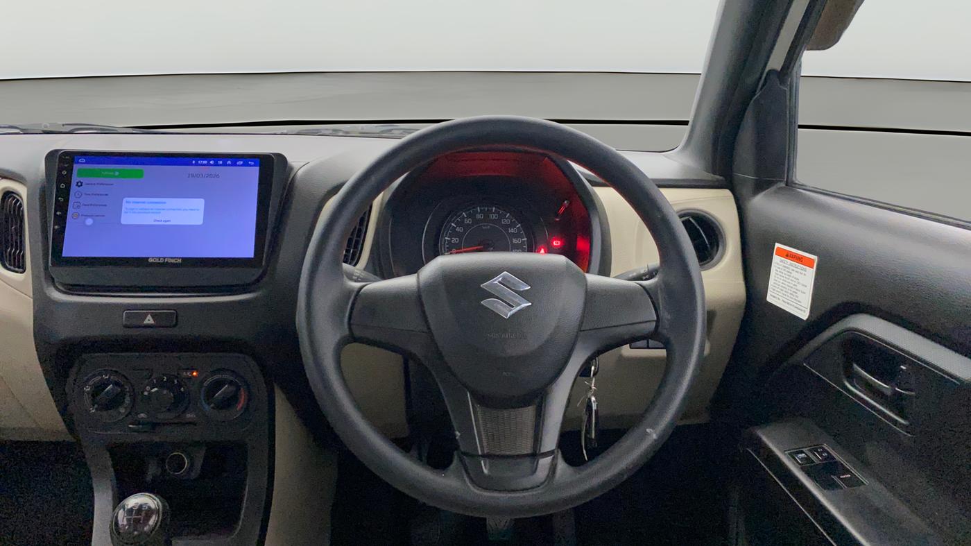 2020 Maruti New Wagon-R LXI CNG (O) 1.0, CNG, Manual, 77,258 km, Steering Wheel Close Up