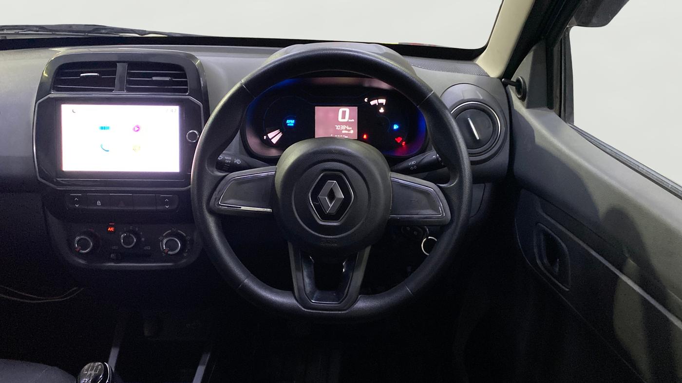 2020 Renault Kwid RXT 0.8, Petrol, Manual, 70,378 km, Steering Wheel Close Up