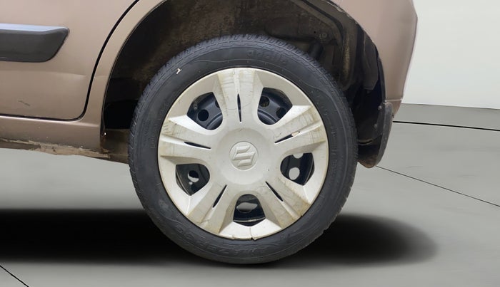 2017 Maruti Wagon R 1.0 VXI, Petrol, Manual, 66,046 km, Left Rear Wheel