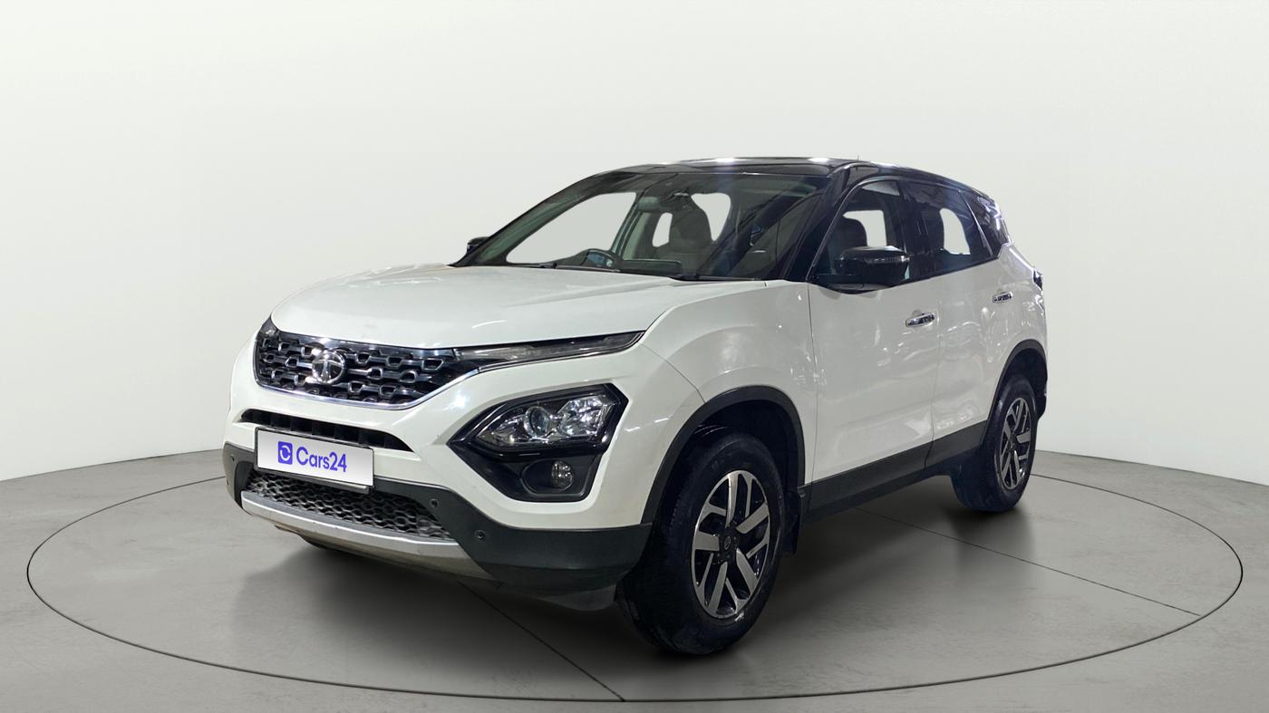 2021 Tata Harrier XZA PLUS 2.0L, Diesel, Automatic, 80,367 km, Left Front Diagonal