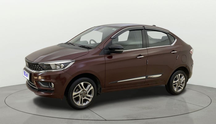 2023 Tata TIGOR XZ PLUS PETROL, Petrol, Manual, 11,176 km, Left Front Diagonal