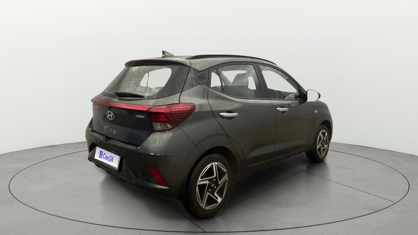 2025 Hyundai GRAND I10 NIOS ASTA AMT 1.2 KAPPA VTVT, Petrol, Automatic, 5,440 km, Right Back Diagonal