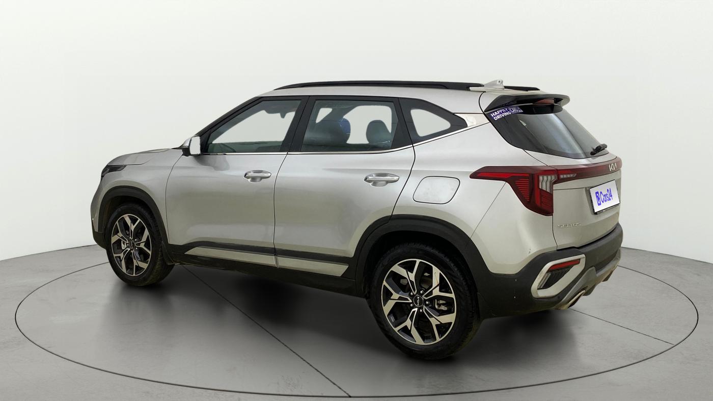 2025 KIA SELTOS  GTX Plus 1.5 Turbo Petrol DCT, Petrol, Automatic, 7,117 km, Left Back Diagonal