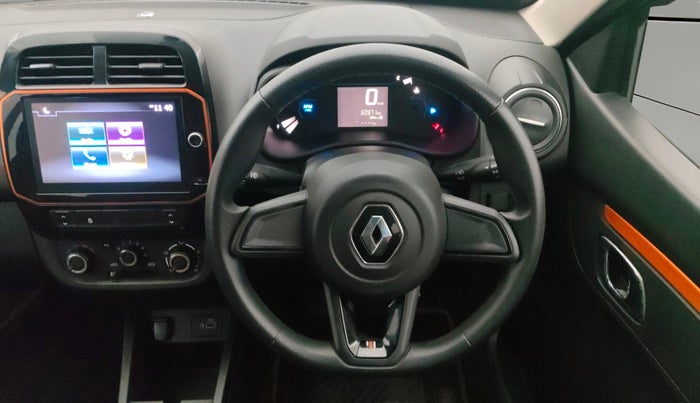 2019 Renault Kwid CLIMBER 1.0 (O), Petrol, Manual, 60,949 km, Steering Wheel Close Up