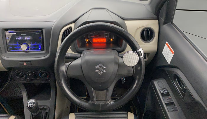 2019 Maruti New Wagon-R LXI CNG (O) 1.0, CNG, Manual, 57,277 km, Steering Wheel Close Up