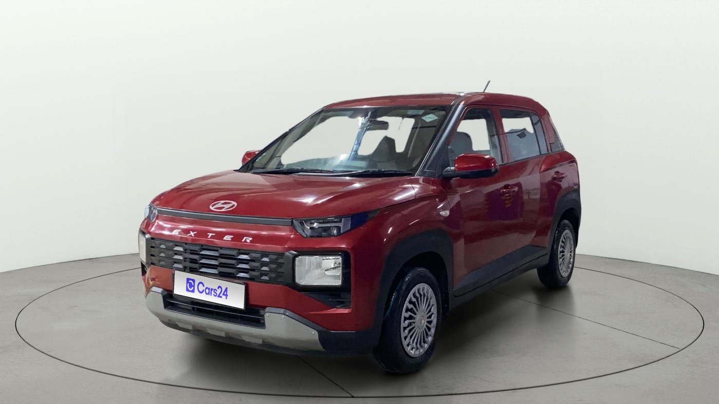 2024 Hyundai EXTER S 1.2 CNG MT, CNG, Manual, 28,939 km, Left Front Diagonal