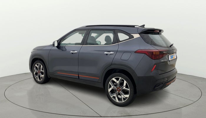 2021 KIA SELTOS X LINE 1.4 PETROL DCT, Petrol, Automatic, 46,618 km, Left Back Diagonal