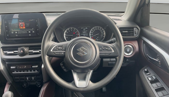 2024 Maruti Grand Vitara DELTA SMART HYBRID, Petrol, Manual, 14,199 km, Steering Wheel Close Up