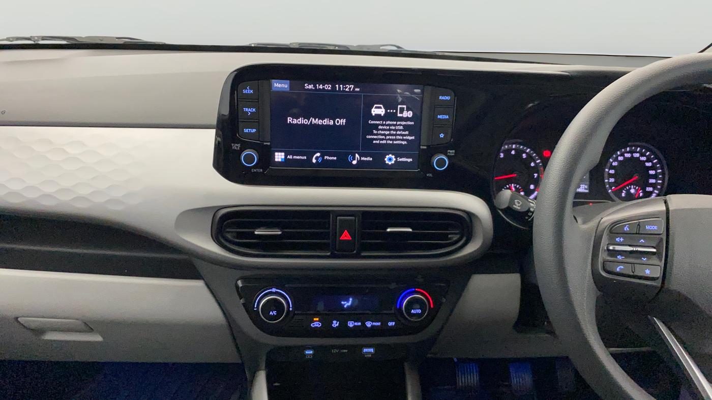 2025 Hyundai GRAND I10 NIOS SPORTZ 1.2 KAPPA VTVT, Petrol, Manual, 1,477 km, Air Conditioner