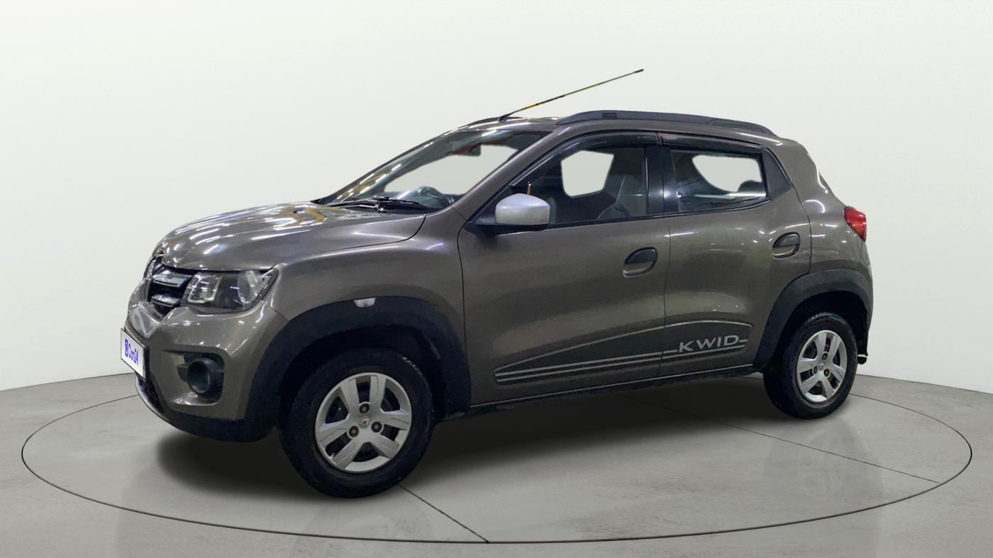 2019 Renault Kwid RXT 1.0 AMT (O), Petrol, Automatic, 50,648 km, Left Front Diagonal