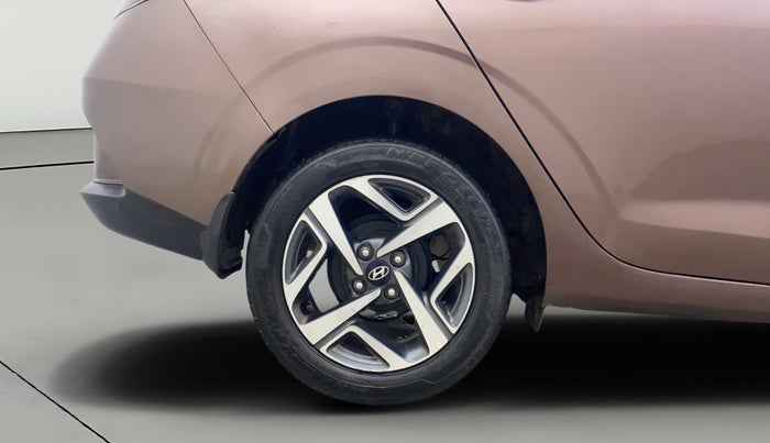 2020 Hyundai AURA SX PLUS 1.2 AMT, Petrol, Automatic, 24,380 km, Right Rear Wheel