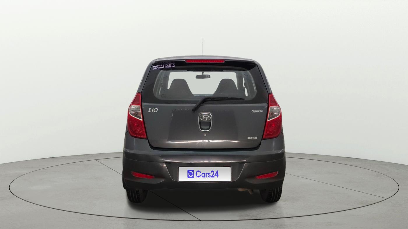 2013 Hyundai i10 SPORTZ 1.2, Petrol, Manual, 80,052 km, Back/Rear