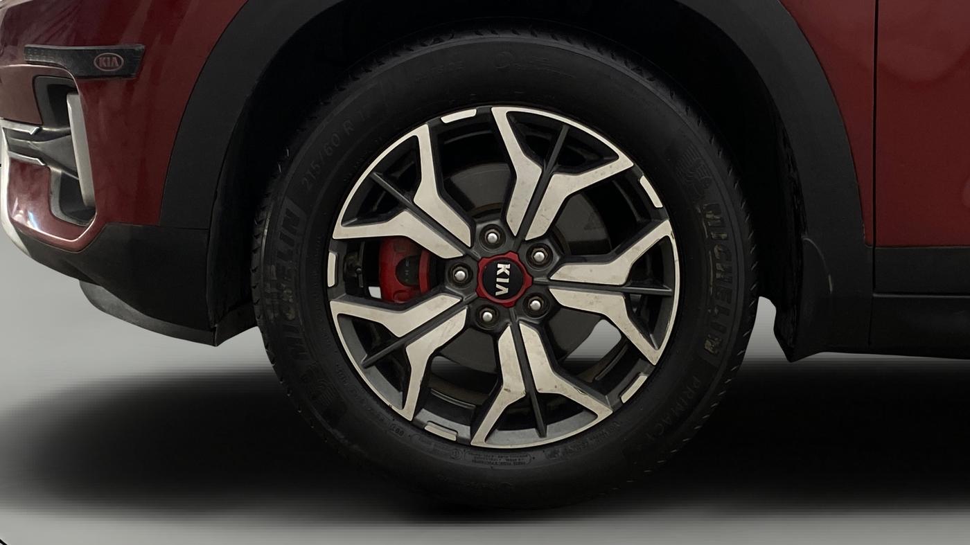 2020 KIA SELTOS GTX PLUS AT 1.5 DIESEL, Diesel, Automatic, 84,190 km, Left Front Wheel