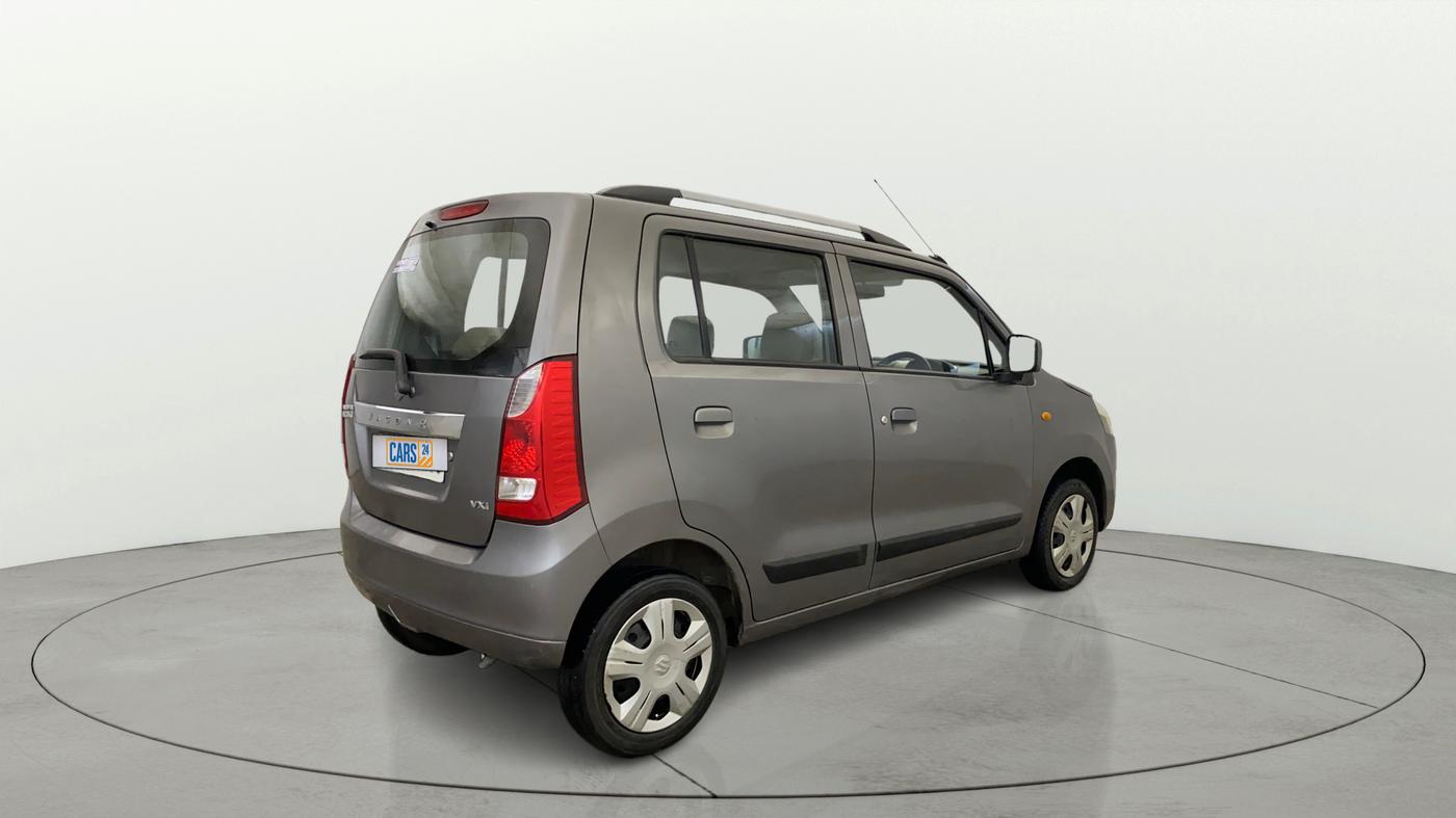 2018 Maruti Wagon R 1.0 VXI, Petrol, Manual, 58,511 km, Right Back Diagonal