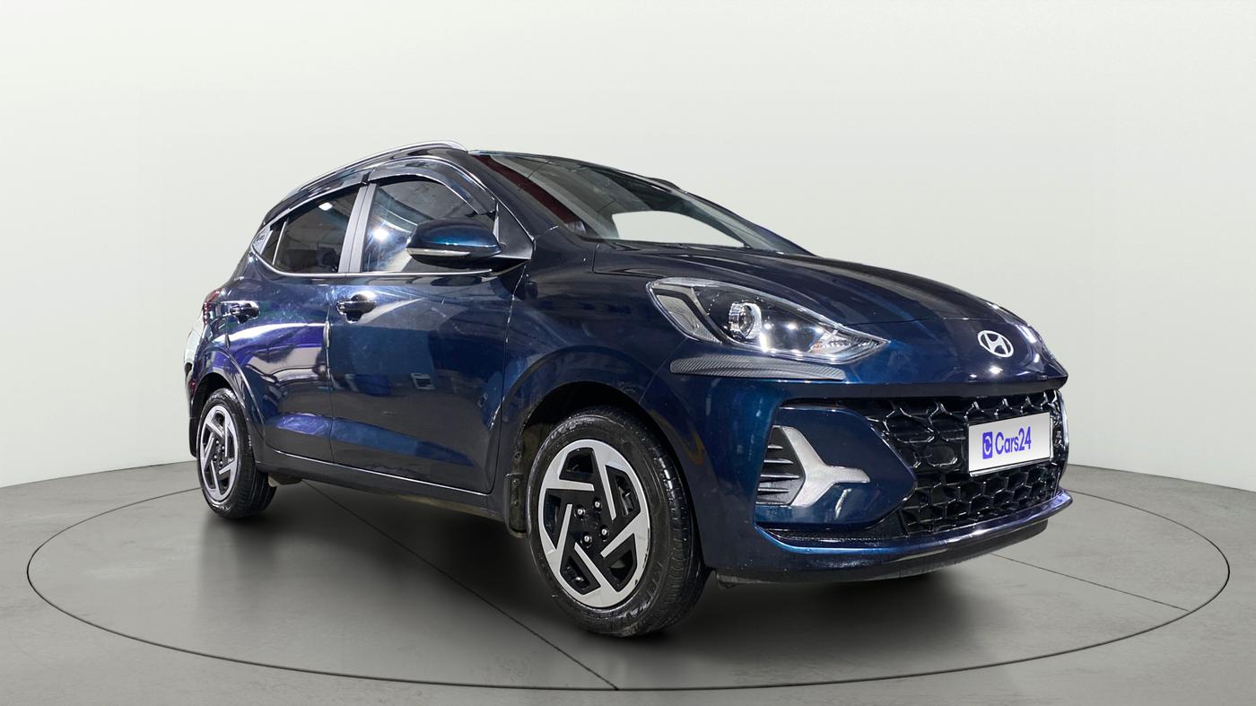 2023 Hyundai GRAND I10 NIOS SPORTZ 1.2 KAPPA VTVT, Petrol, Manual, 5,168 km, Right Front Diagonal