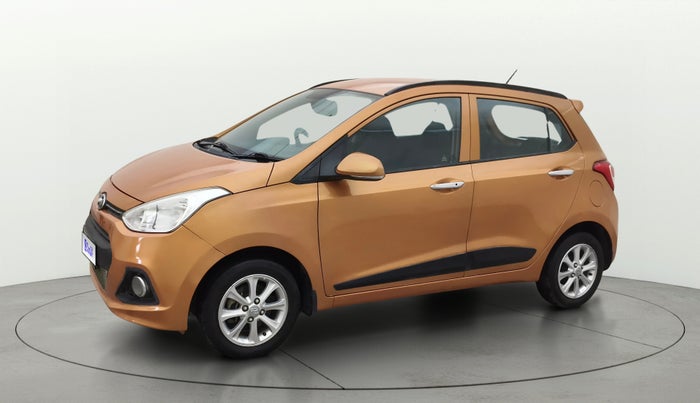 2014 Hyundai Grand i10 ASTA AT 1.2 KAPPA VTVT, Petrol, Automatic, 70,217 km, Left Front Diagonal