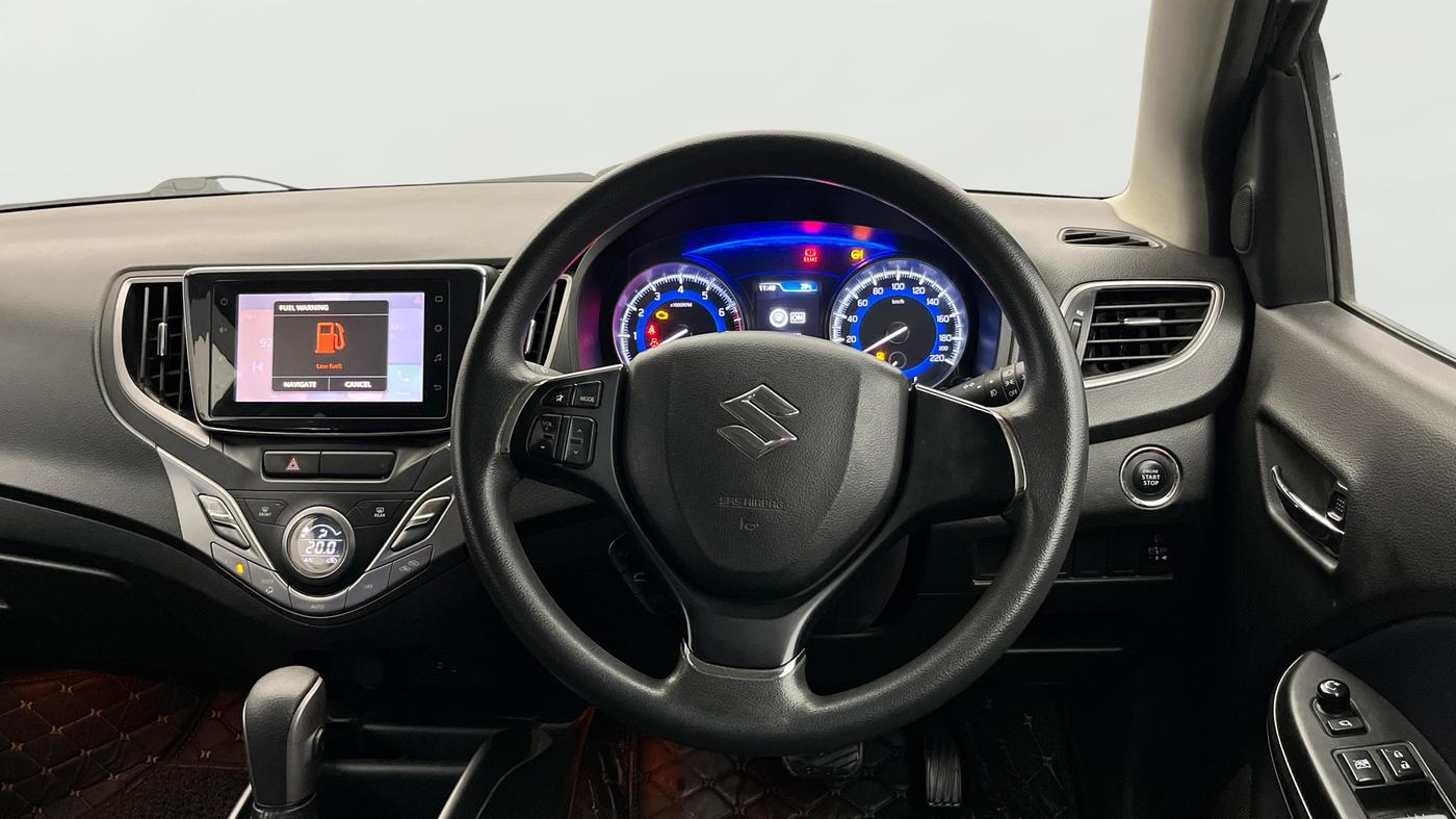 2021 Maruti Baleno ZETA CVT PETROL 1.2, Petrol, Automatic, 29,615 km, Steering Wheel Close Up