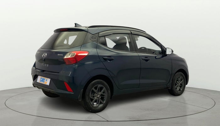 2022 Hyundai GRAND I10 NIOS SPORTZ 1.2 KAPPA VTVT, CNG, Manual, 44,301 km, Right Back Diagonal