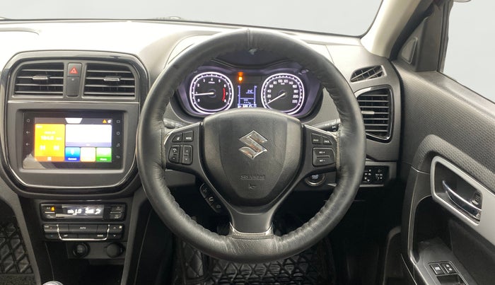 2020 Maruti Vitara Brezza ZXI, Petrol, Manual, 68,610 km, Steering Wheel Close Up