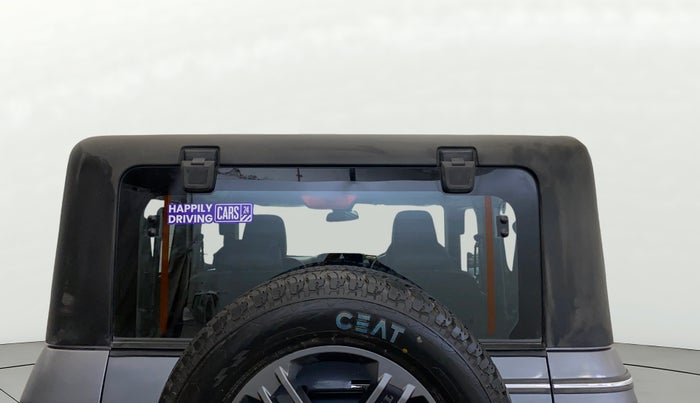 2022 Mahindra Thar LX HT PETROL 4WD MT, Petrol, Manual, 27,543 km, Rear Windshield