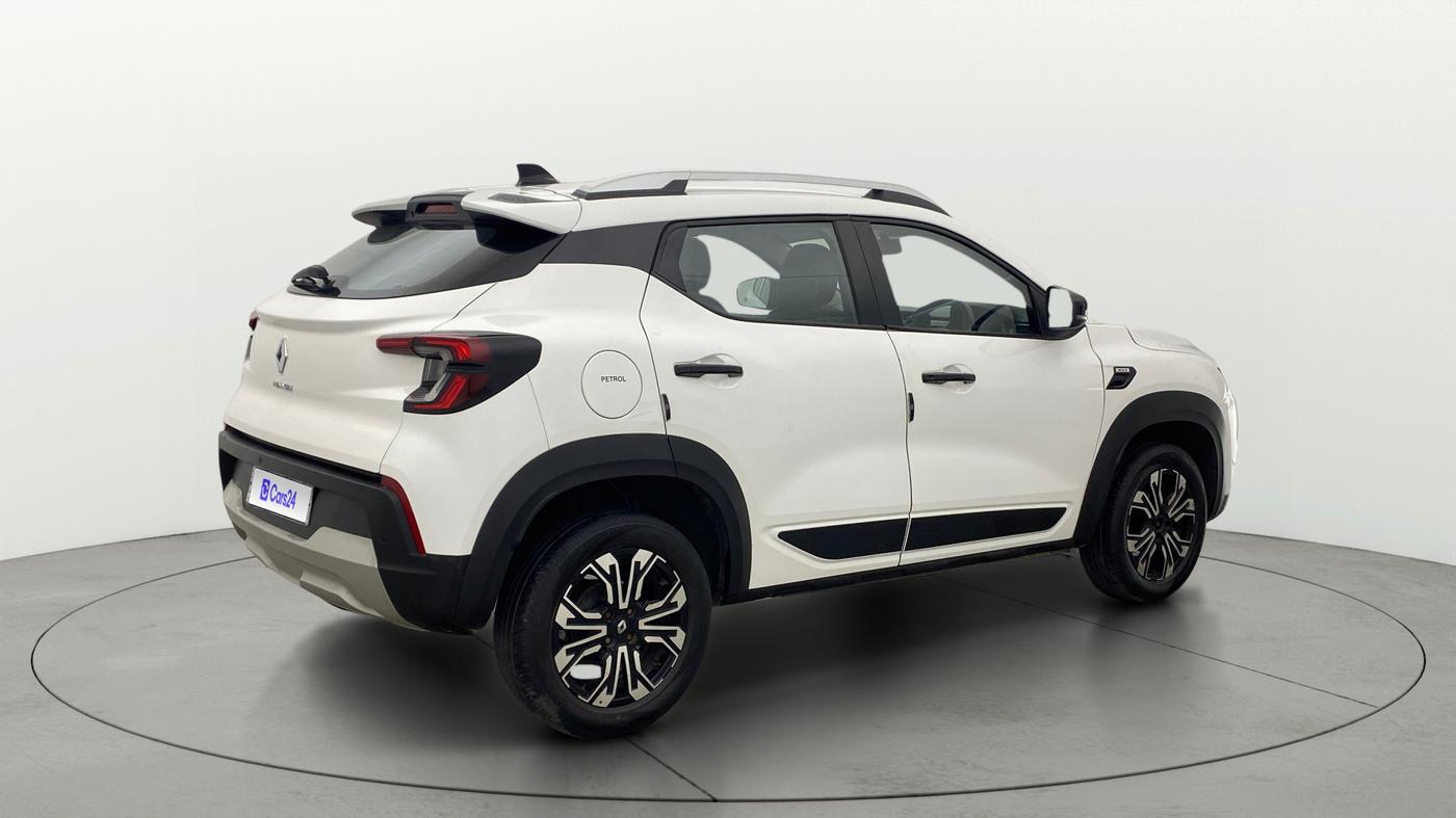2022 Renault Kiger RXZ AMT, Petrol, Automatic, 35,449 km, Right Back Diagonal