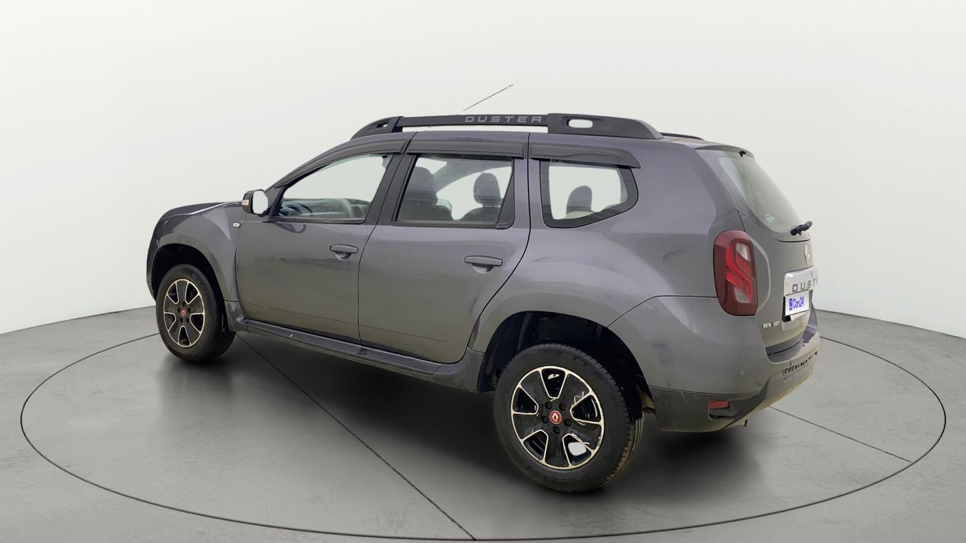 2018 Renault Duster 85 PS RXS MT DIESEL, Diesel, Manual, 1,00,027 km, Left Back Diagonal