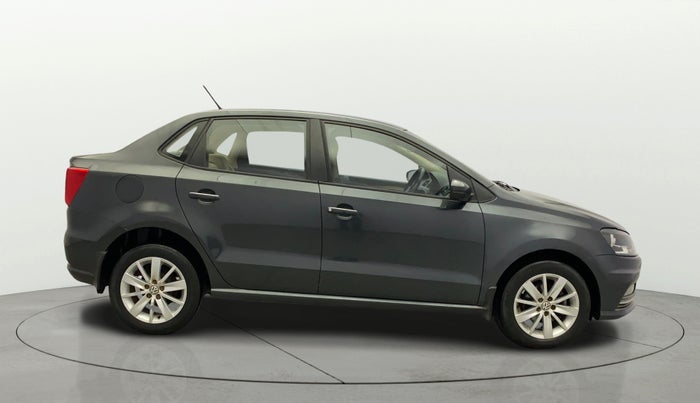 2016 Volkswagen Ameo HIGHLINE PLUS 1.5L AT 16 ALLOY, Diesel, Automatic, 1,07,334 km, Right Side View