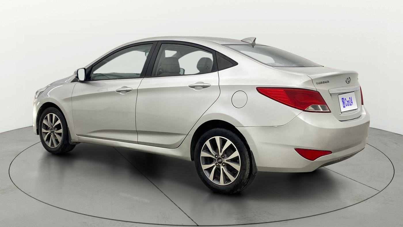 2016 Hyundai Verna 1.6 VTVT SX, Petrol, Manual, 75,537 km, Left Back Diagonal