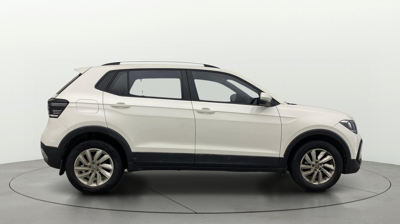 2021 Volkswagen TAIGUN HIGHLINE 1.0 TSI MT, Petrol, Manual, 31,604 km, Right Side View